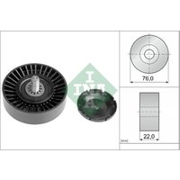 Umlenk-/Führungsrolle, Keilrippenriemen INA 532 0323 10 von INA