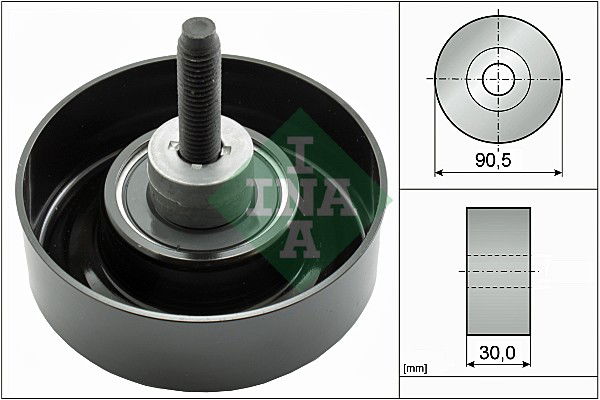 Umlenk-/Führungsrolle, Keilrippenriemen INA 532 0405 30 von INA