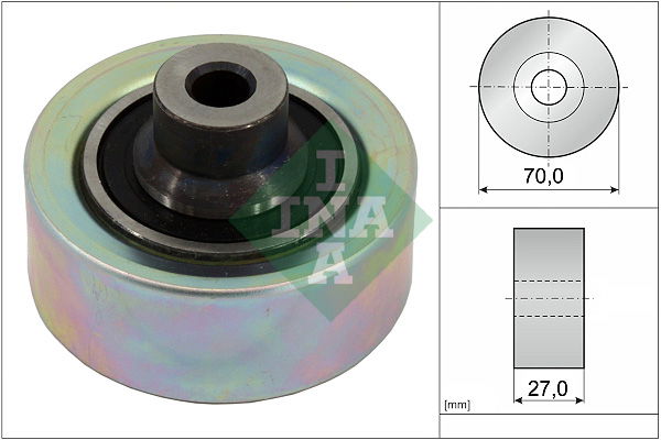 Umlenk-/Führungsrolle, Keilrippenriemen INA 532 0474 10 von INA