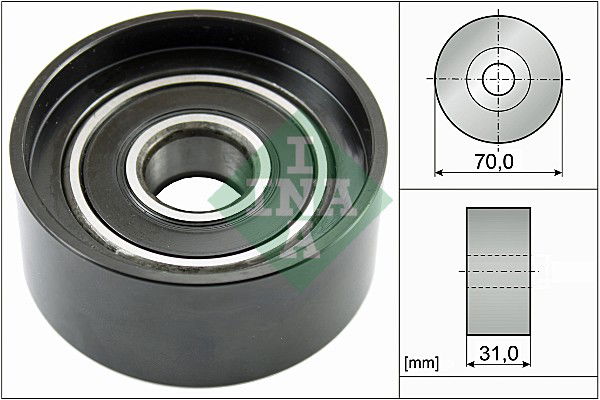 Umlenk-/Führungsrolle, Keilrippenriemen INA 532 0588 10 von INA