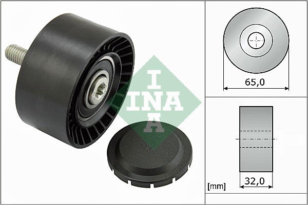 Umlenk-/Führungsrolle, Keilrippenriemen INA 532 0660 10 von INA