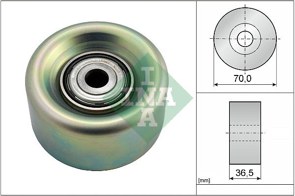 Umlenk-/Führungsrolle, Keilrippenriemen INA 532 0780 10 von INA