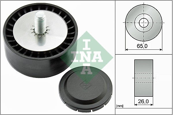 Umlenk-/Führungsrolle, Keilrippenriemen INA 532 0802 10 von INA