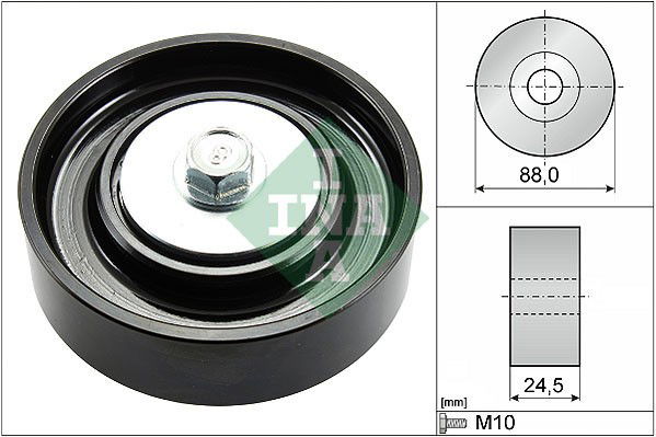 Umlenk-/Führungsrolle, Keilrippenriemen INA 532 0835 10 von INA