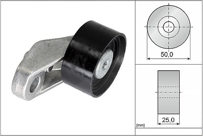 Schaeffler Ina Umlenk-/Führungsrolle, Zahnriemen [Hersteller-Nr. 532086110] für Seat, Audi, Skoda, VW von Schaeffler INA