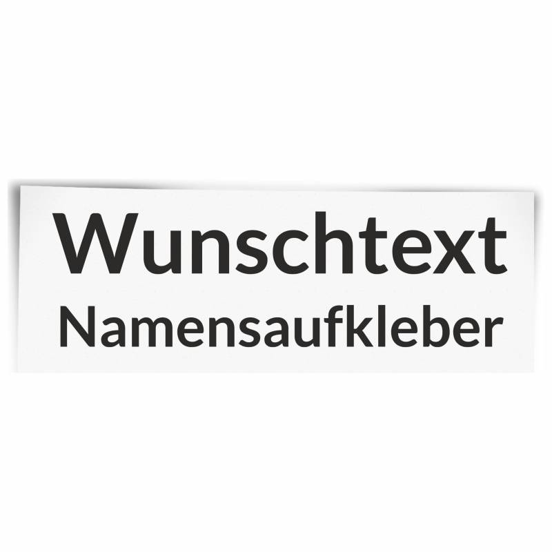 INDIGOS UG - Aufkleber - Wandtattoo - Namensaufkleber mit Name - Namensbeschriftung Sticker Wunschtext mit Wunschname individuell personalisiert für Wohnung und Schlafzimmer von INDIGOS