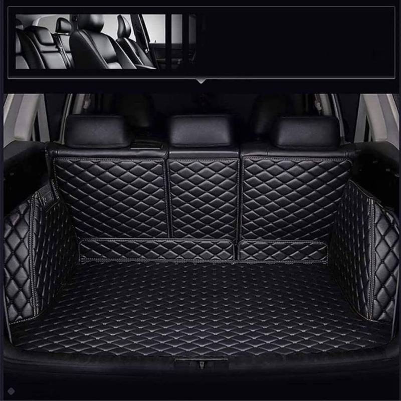 Für Mercedes-Benz GLC SUV (X254) 2022-2023 Auto Alle Inclusive Hinteren Koffer Cargo Mat Boot Liner Fach Hinten Boot Gepäck Abdeckung Zubehör,B-Black von INGKE