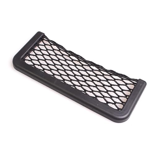 1x Ablagenetz Netz Ablagefach Handyhalter Smartphone Ablage Getränkehalter Brillenhalter Etui Stauraum Haltenetz UNIVERSAL PKW LKW BOOT INION (1x Ablagenetz 19 x 8 cm) von INION