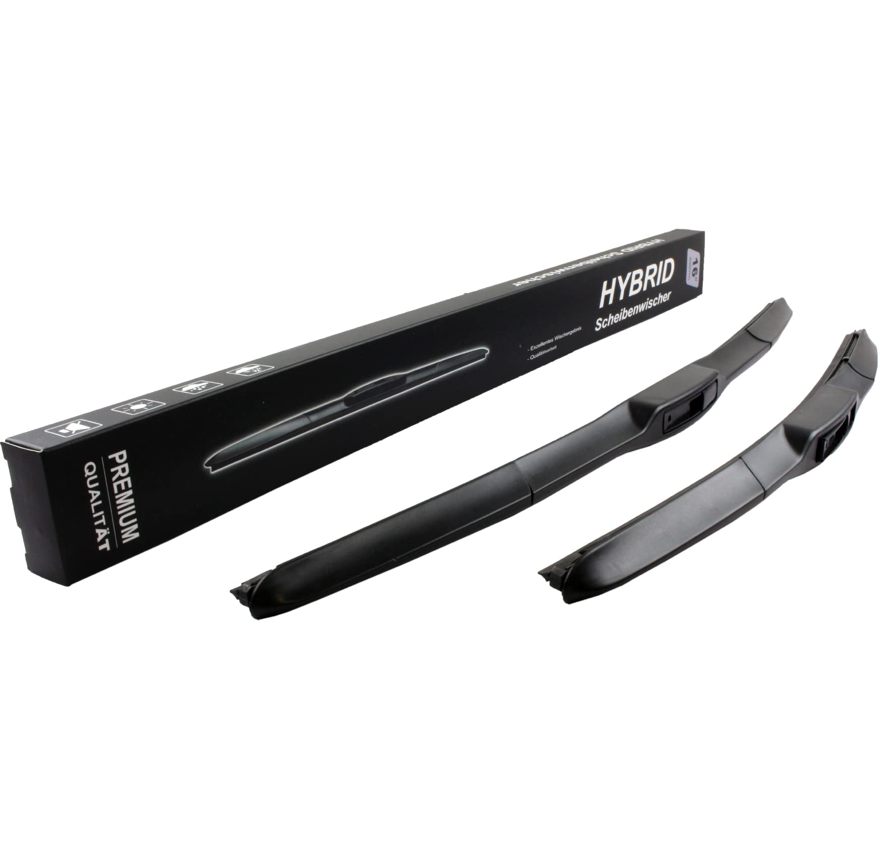 650mm 350mm HYBRID FLEX AERO JAPAN TECHNOLOGY 2x Front Scheibenwischer Premium Qualität Wischerblätter Set Scheibenwischerblätter Satz für Frontscheibe mit Hakenbefestigung. INION von INION