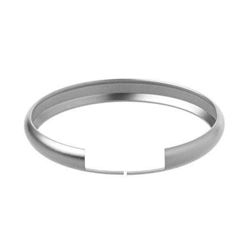 ERSATZRING Schlüsselring aus Aluminium Ring für Mini Autoschlüssel Schlüssel Fernbedienung. Farbe nach Wahl (Silber (BMWKS32D) von INION