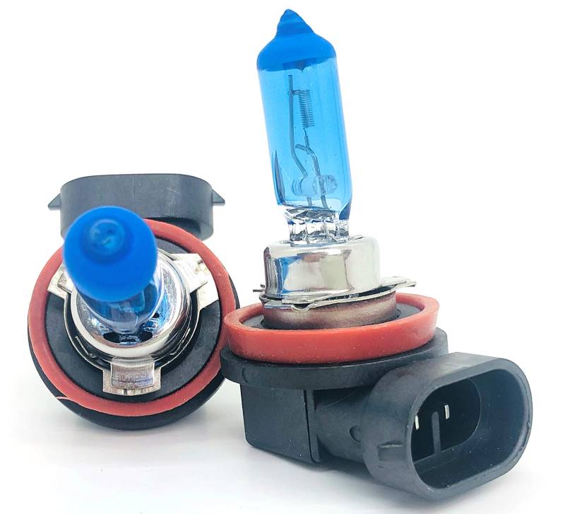 INION 2x Stück H8 35W 12V GAS Xenon Optik Halogen Lampen Glühlampen Super White Birnen Autolampen Zugelassen Longlife von INION