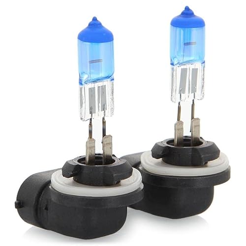 - XENON WEISSE OPTIK - ca. 6000K Halogen Auto Lampen 12V für Abblendlicht, Fernlicht, Zusatzscheinwerfer und Nebelscheinwerfer nach Wahl. INION® (2x 27W/2 881 27W) von INION