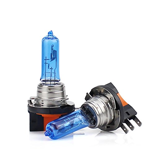 - XENON WEISSE OPTIK - ca. 6000K Halogen Auto Lampen 12V für Abblendlicht, Fernlicht, Zusatzscheinwerfer und Nebelscheinwerfer nach Wahl. INION® (2x H15 15/55W) von INION