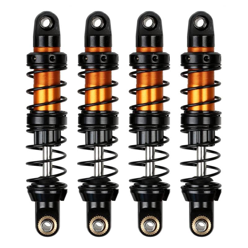 INJORA RC Stoßdämpfer 4pcs RC Shock Absorber RC Dämpfer Set für 1/10 RC Crawler Car Axial SCX10 90046 AXI03007 TRX4 TRX6 (70mm) von INJORA