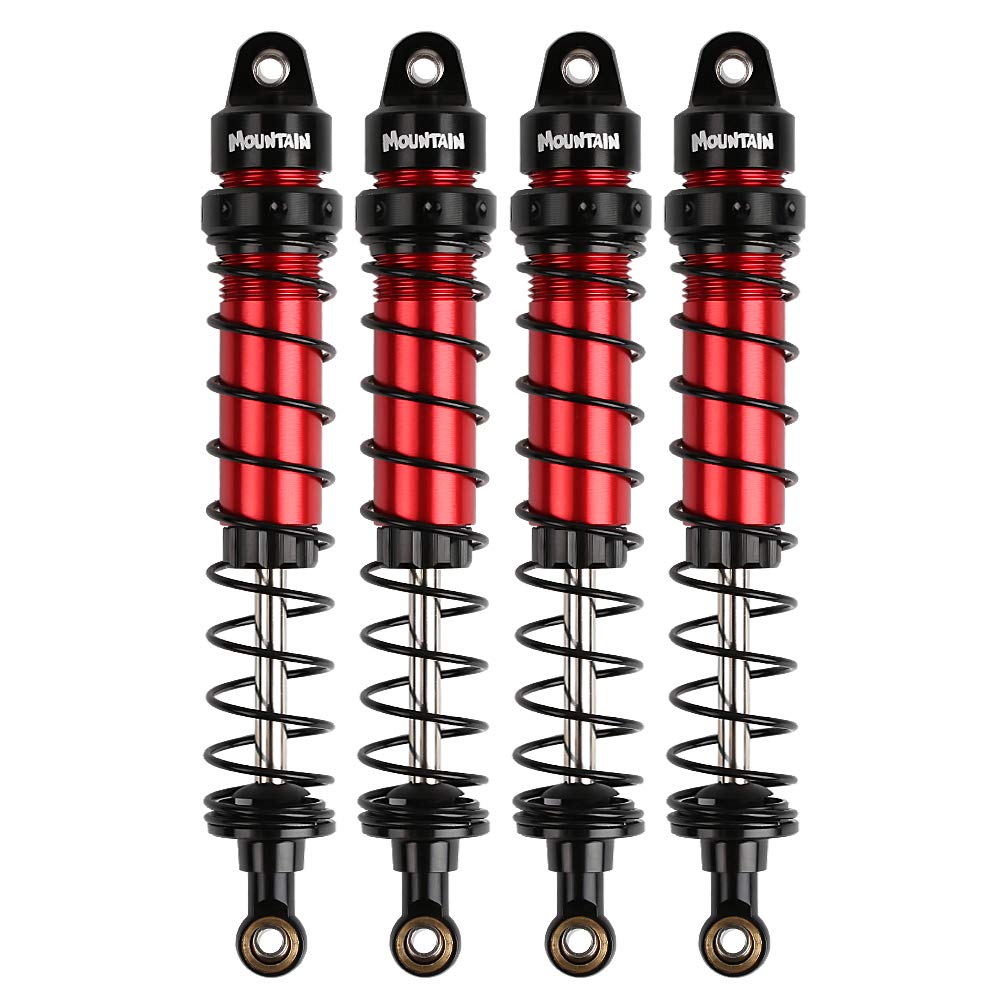 INJORA RC Stoßdämpfer Set 4 Stück RC Shock Absorbers RC Dämpfers für 1/10 RC Crawler Axial SCX10 90046 AXI231017 Traxxas TRX-4 D90 (110mm) von INJORA