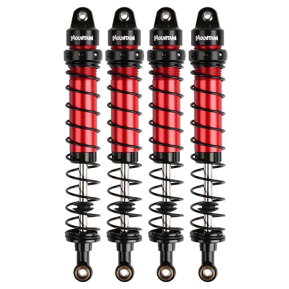 INJORA RC Stoßdämpfer Set 4 Stück RC Shock Absorbers RC Dämpfers für 1/10 RC Crawler Axial SCX10 90046 AXI231017 Traxxas TRX-4 D90 (120mm) von INJORA