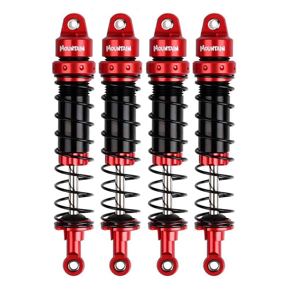 INJORA RC Stoßdämpfer Set 4pcs RC Shock Absorbers RC Dämpfers für 1/10 RC Crawler Axial SCX10 90046 AXI231017 Traxxas TRX-4 D90 (100mm) von INJORA