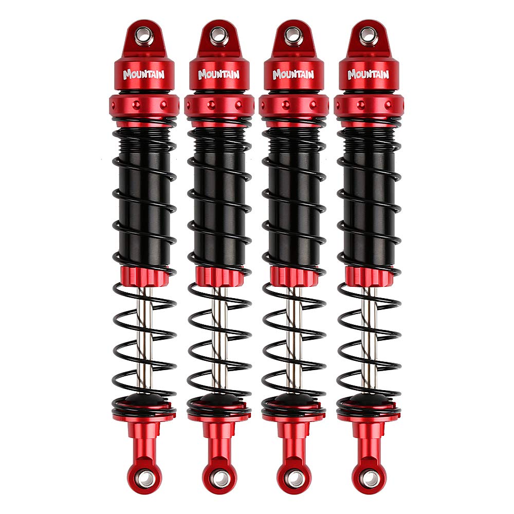 INJORA RC Stoßdämpfer Set 4pcs RC Shock Absorbers RC Dämpfers für 1/10 RC Crawler Axial SCX10 90046 AXI231017 Traxxas TRX-4 D90 (110mm) von INJORA