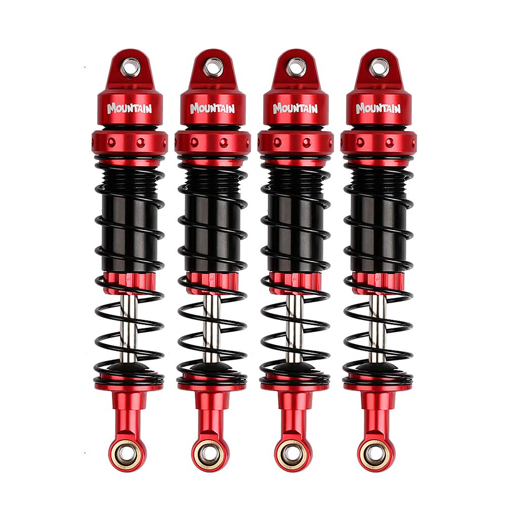 INJORA RC Stoßdämpfer Set 4pcs RC Shock Absorbers RC Dämpfers für 1/10 RC Crawler Axial SCX10 90046 AXI231017 Traxxas TRX-4 D90 (90mm) von INJORA