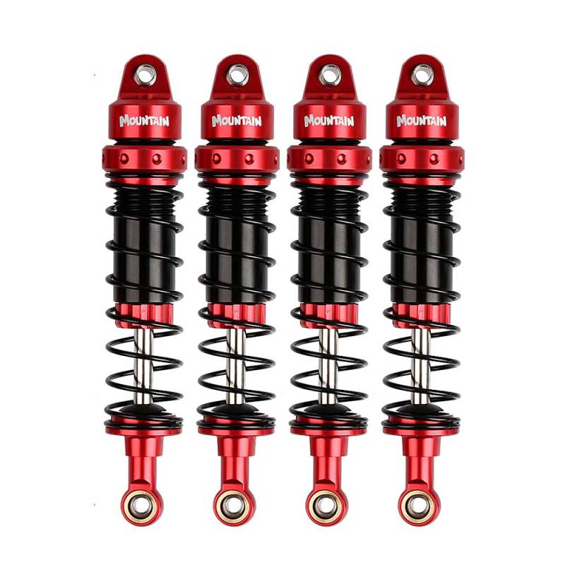 INJORA RC Stoßdämpfer Set 4pcs RC Shock Absorbers RC Dämpfers für 1/10 RC Crawler Axial SCX10 90046 AXI231017 Traxxas TRX-4 D90 (90mm) von INJORA