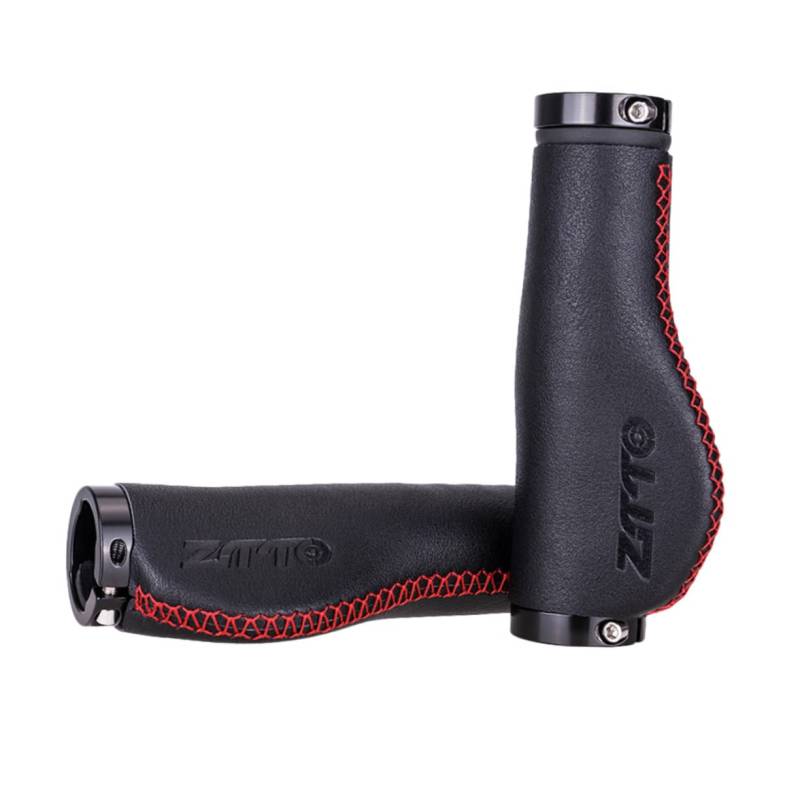 INOOMP 2St Fahrradgriff mountainbike zubehör bike grips fahhradlenker rutschfester greifdorn Griffabdeckung abseits der Straße Lenkergriff Handgriff Lenkerabdeckung Faserleder Black von INOOMP