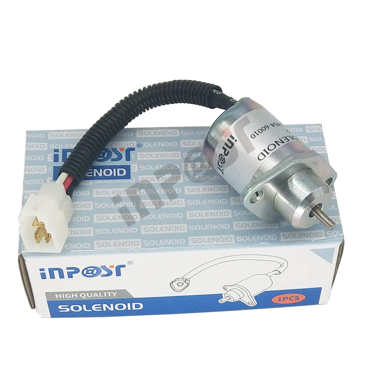 INPOST Solenoid 1503ES-12A5UC5S 17454-60010 SA-4569-T für Kubota BX22D F2560E F3060 BX22D F2560E F3060 V1505T Baggermotor 17594-6001 4 16616-60013 16616-60010 16616-60015 von INPOST