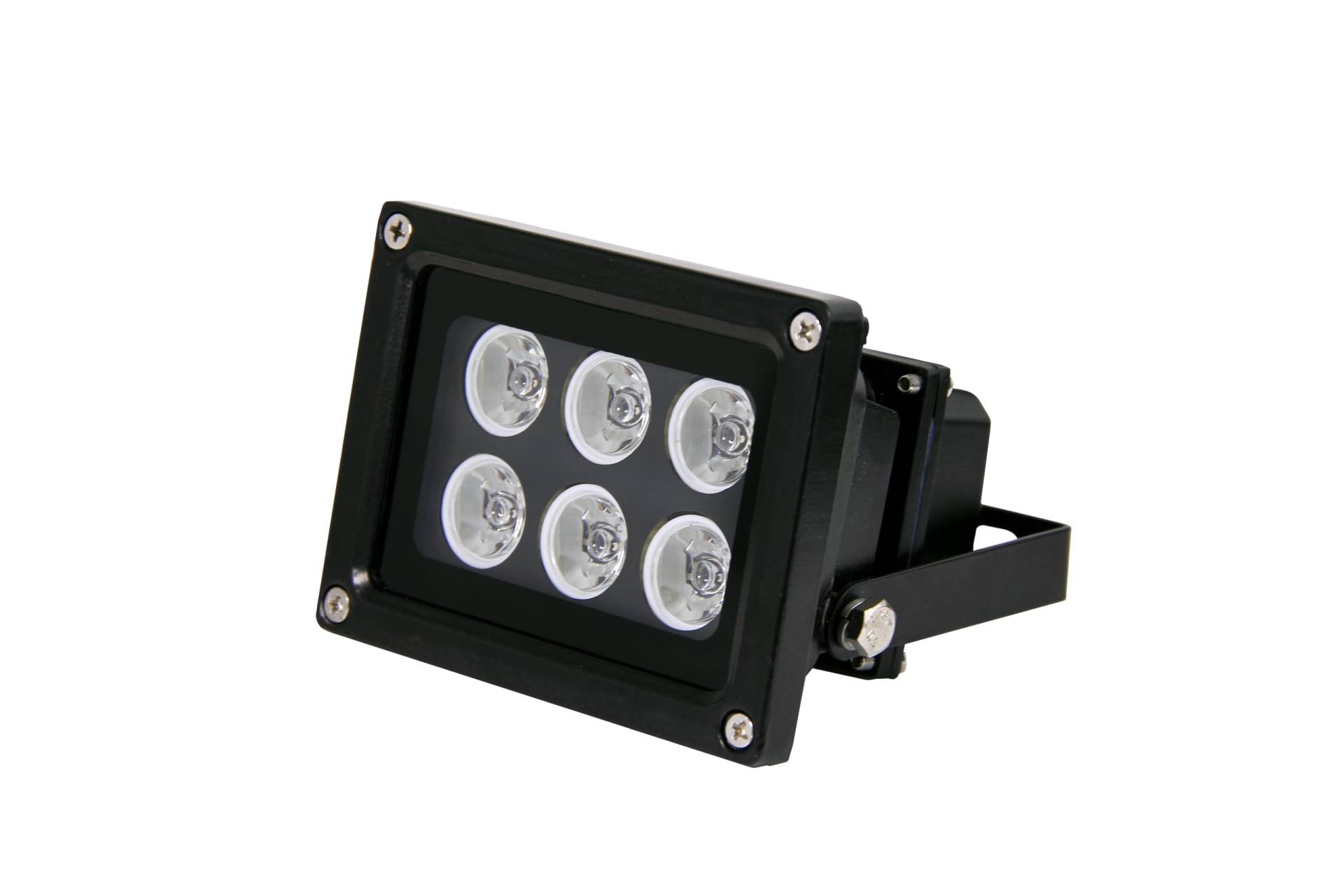 INSTAR IN-906 mit unsichtbaren 940nm Infrarot LEDs - Scheinwerfer Spotlight Flutlicht (940nm unsichtbare LEDs, 80 Grad) in schwarz von INSTAR