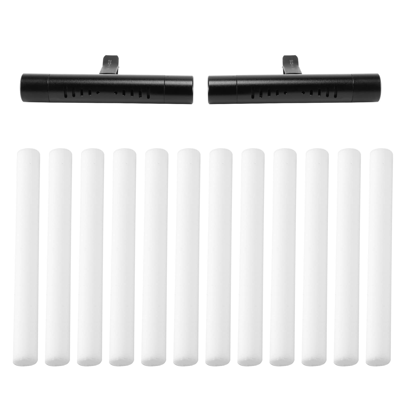 INTCHE 2 StüCk Auto öL Diffusor Auto Diffusor EntlüFtungs Clip mit 12X NachfüLl Auto Lufter Frischer Auto ParfüM Auto Ent LüFtung ÖL Diffusor von INTCHE