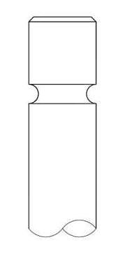 Intervalves Auslassventil [Hersteller-Nr. 3421.036] für Gm Korea von INTERVALVES