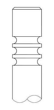 Intervalves Auslassventil [Hersteller-Nr. 3744.009] für Citroën, Mini, Peugeot von INTERVALVES