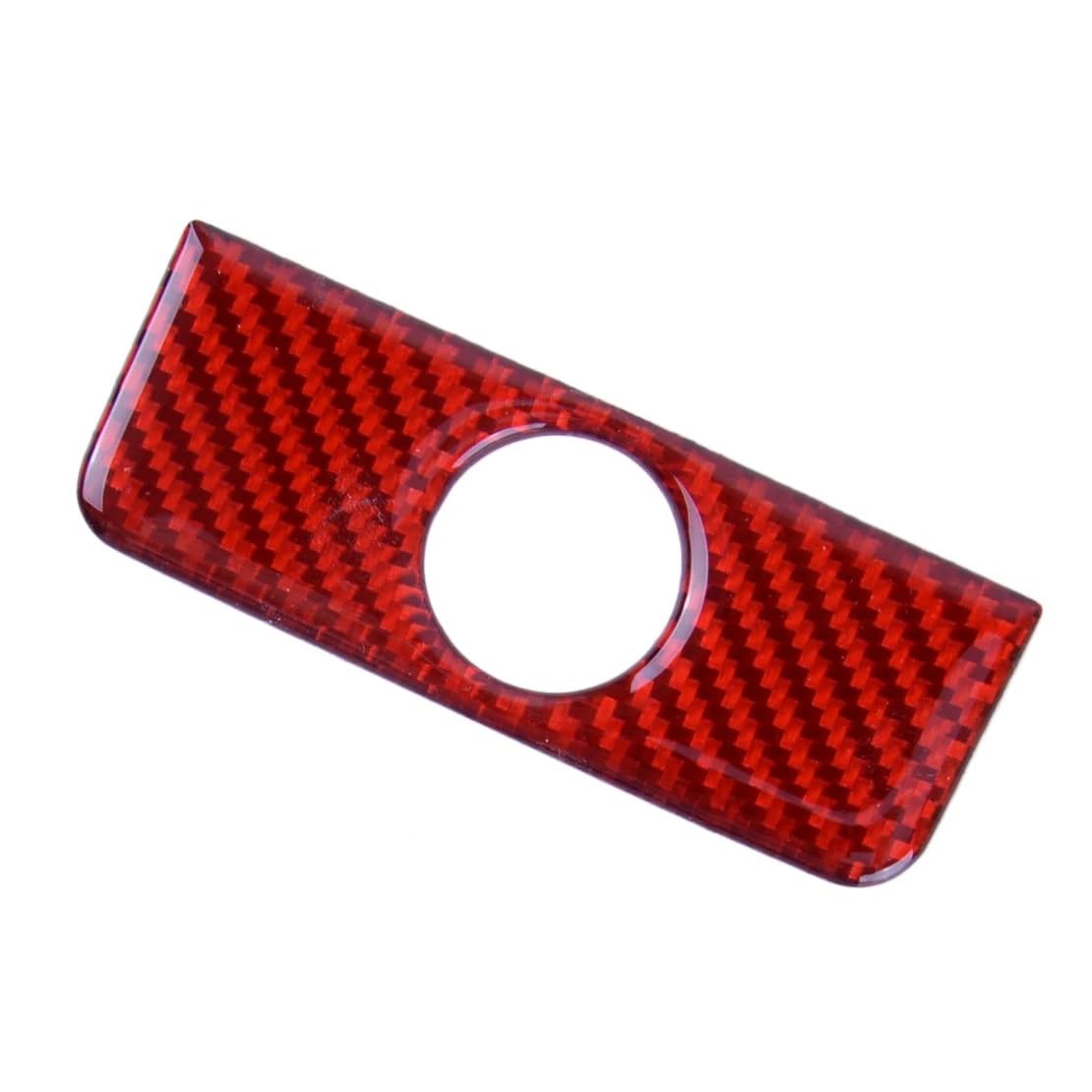Auto-Innenrahmen Auto-Taste Panel Trim Cover Aufkleber Red Carbon Fiber Für Accord 2013 2014 2015 2016 2017 Auto-Mittelkonsolenverkleidung von INXKED