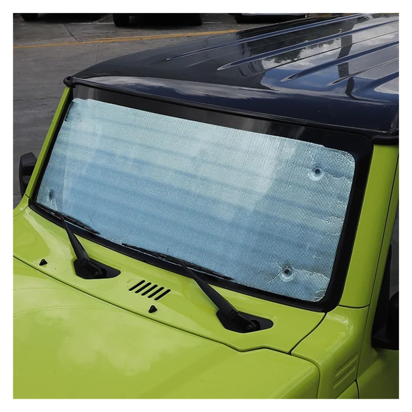 Auto-Sonnenschirm Auto-Sonnenblenden UV-Schutz Sonnenschutzvisier Für Suzuki Für Jimny Für JB64 Für JB74 2018 2019 2020 Faltbarer Sonnenschutz Auto von INXKED