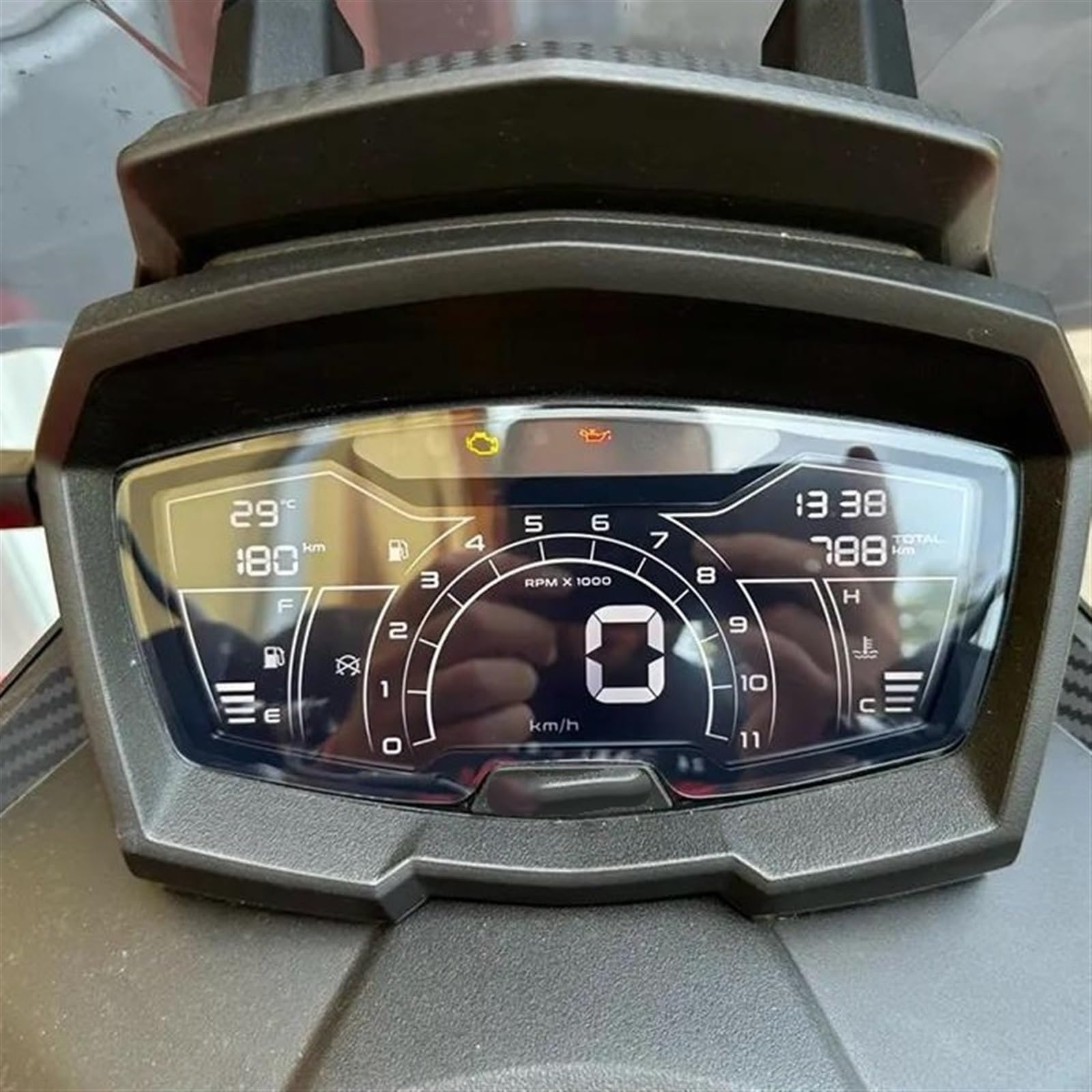 Dashboard Displayschutzfolie Tachoschutzfolie Für Aprilia Für SR GT 200 125 Für SRGT200 2022 Motorrad Cluster Schutz Film Screen Protector Instrument Film von INXKED