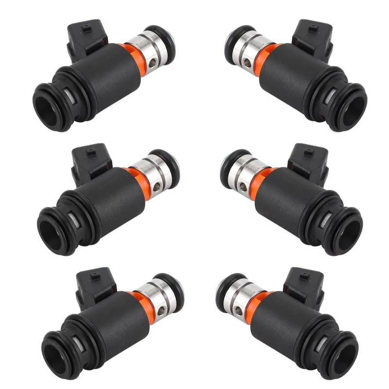 Einspritzventil Einspritzdüse Injektor 6PCS Kraftstoff Injektoren Für Golf Für Jetta Für Eurovan 1999-2002 2.8 L 021906031D Auto Auto Teile von INXKED