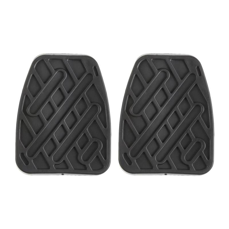 Gaspedal Fußstütze 2 Stücke Auto Bremse Kupplung Pedal Pad Gummiabdeckungen 46531JD00A Für Nissan Für Qashqai 2007 2008 2010 2011 2012 2013 2014-2016 Autozubehör Auto Bremspedal von INXKED