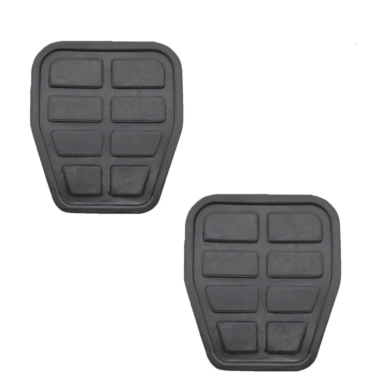 Gaspedal Fußstütze 2 Stücke Auto Fußpedal Bremse Kupplung Gummi Pads Abdeckung Für VW Für Golf Für Jetta Für MK2 Für T4 Für C44 1983-1992 1984-1992 Auto Bremspedal von INXKED