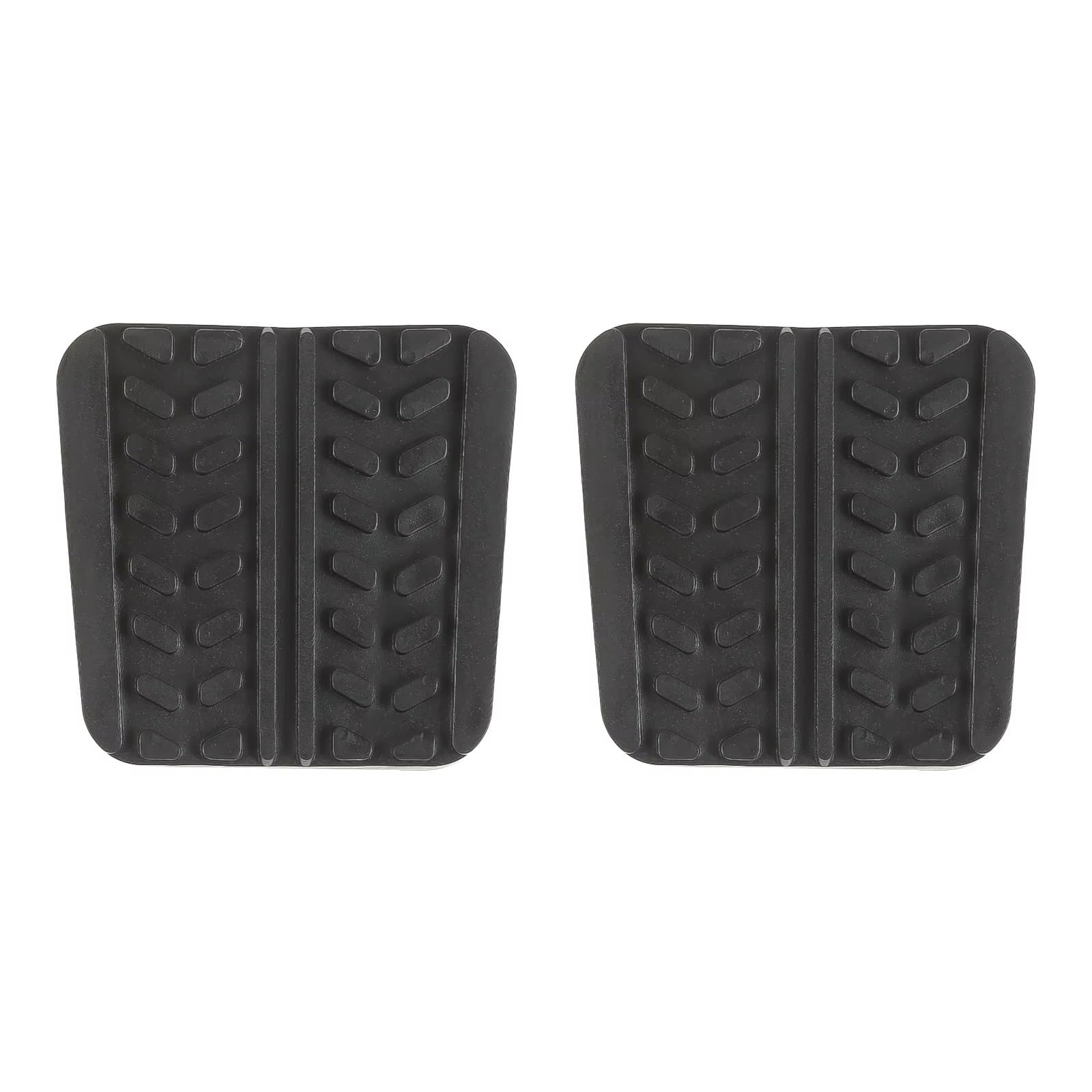 Gaspedal Fußstütze 2 Stücke Gummi Auto Bremse Kupplung Pedal Pad Abdeckung S083-43-028 Für Mazda Für RX-7 323 626 929 Für B2000 Für B2200 Für B2500 Auto Bremspedal von INXKED