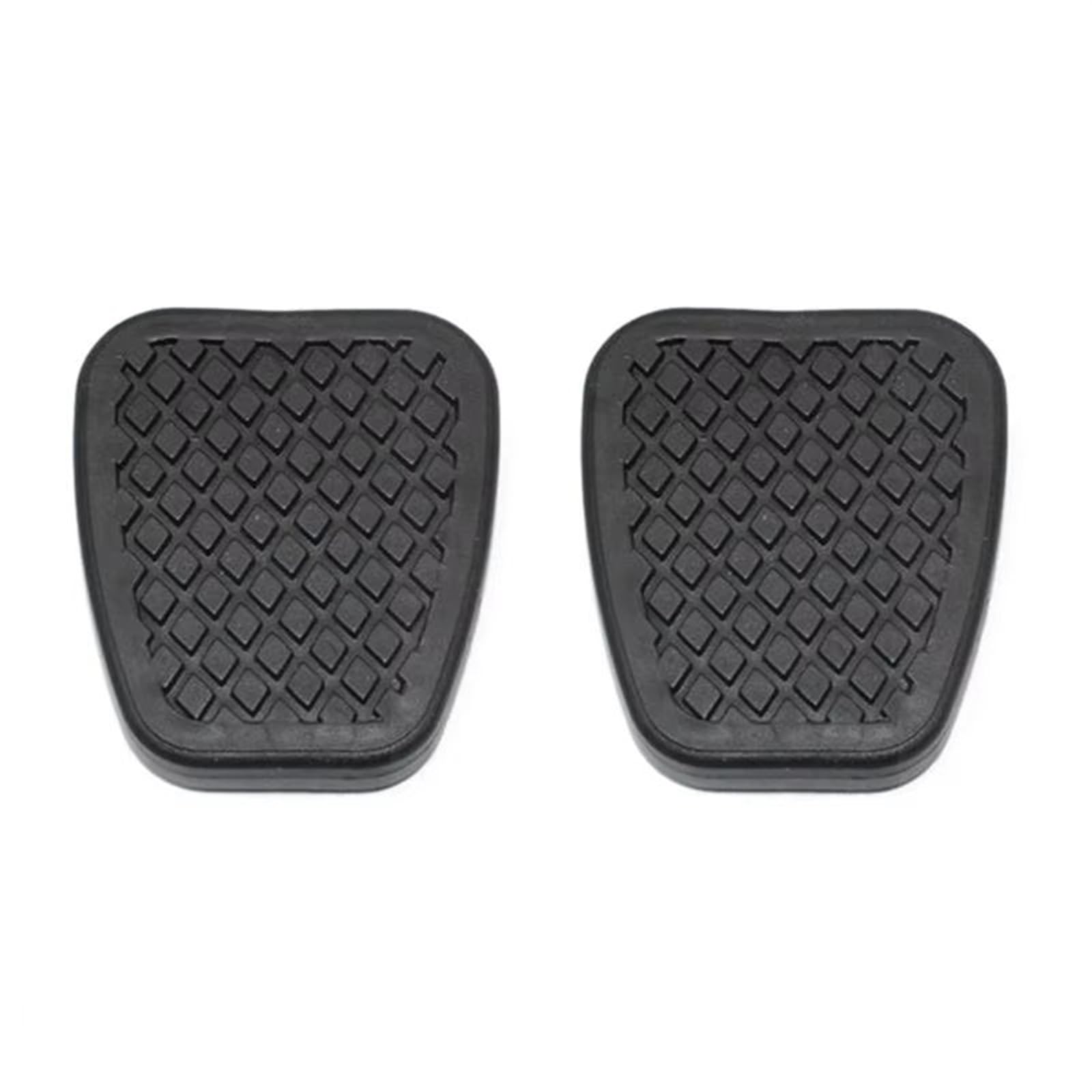 Gaspedal Fußstütze 2Pcs Auto Gummi Kupplung-Bremse Fuß Pedal Pads Abdeckungen Für Civic Für Siming Auto Bremspedal(2) von INXKED