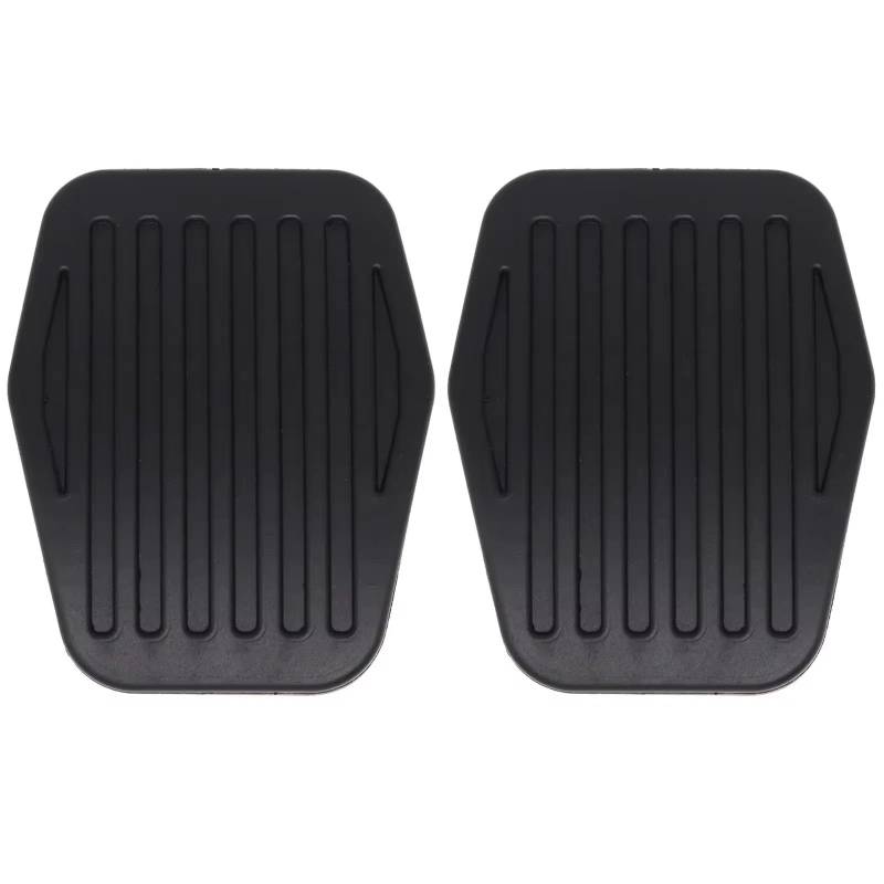 Gaspedal Fußstütze Auto Bremse Kupplung Fuß Pedal Pad Abdeckung Ersatz Für Ford Für Kuga 2008 2009 2010 2011 2012 2013 2014 Estate Fließheck 3M512457AA Auto Bremspedal(2Pc) von INXKED