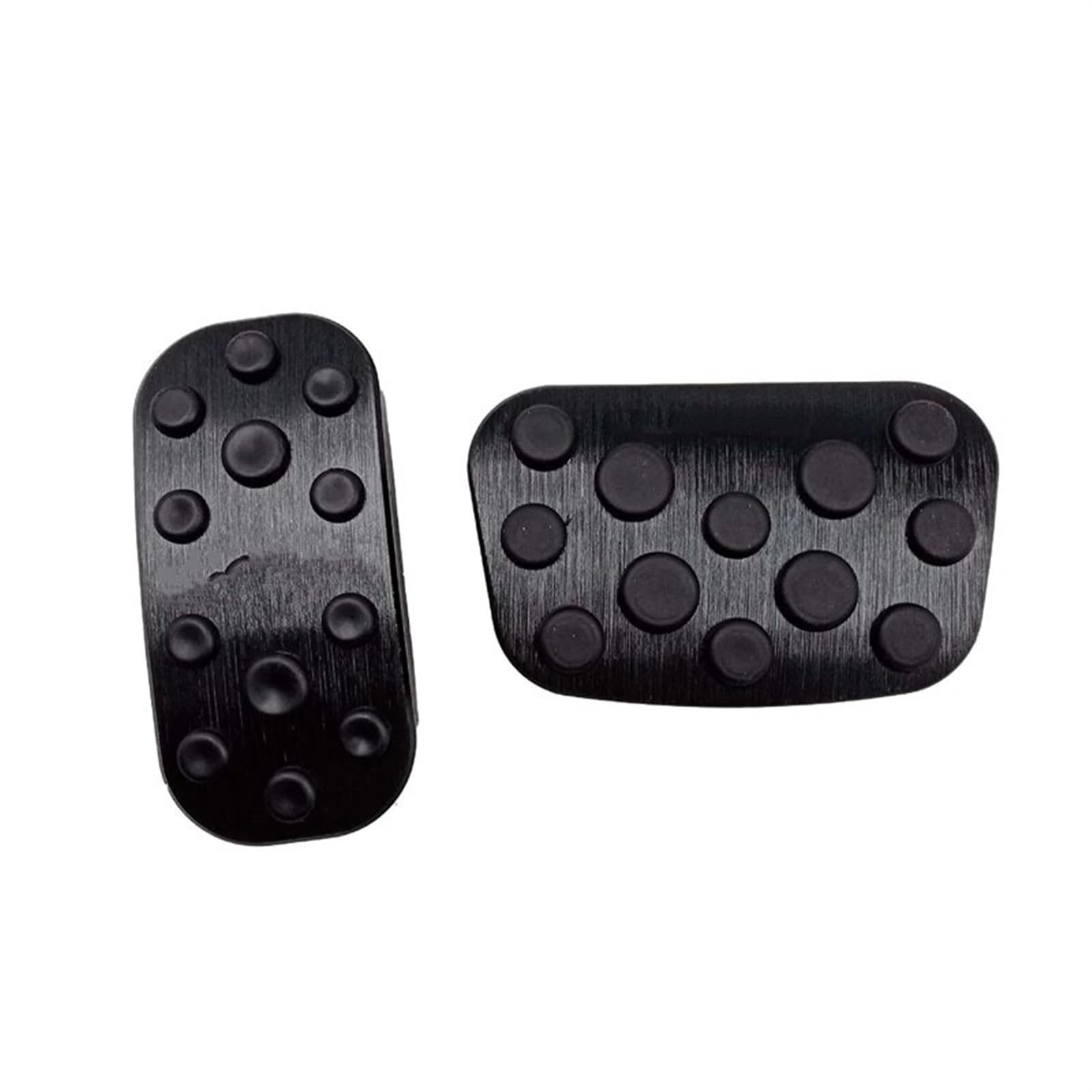 Gaspedal Fußstütze Auto Fuß Pedal Pads Abdeckung Für Toyota Für Voxy 90 Serie 2022 Zubehör Accelerator Gas Bremse Pedale Abdeckung Auto Bremspedal(Black) von INXKED