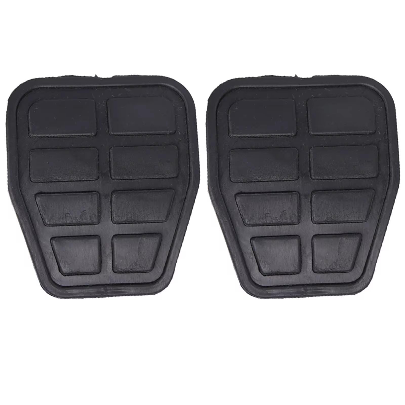 Gaspedal Fußstütze Auto Gummi Bremse Kupplung Fuß Pedal Pad Abdeckung Ersatz 7213141 6X0721173A Für SEAT Für Arosa Für 6H 1997-2000 2001 2002 2003 2004 Auto Bremspedal(2Pc) von INXKED