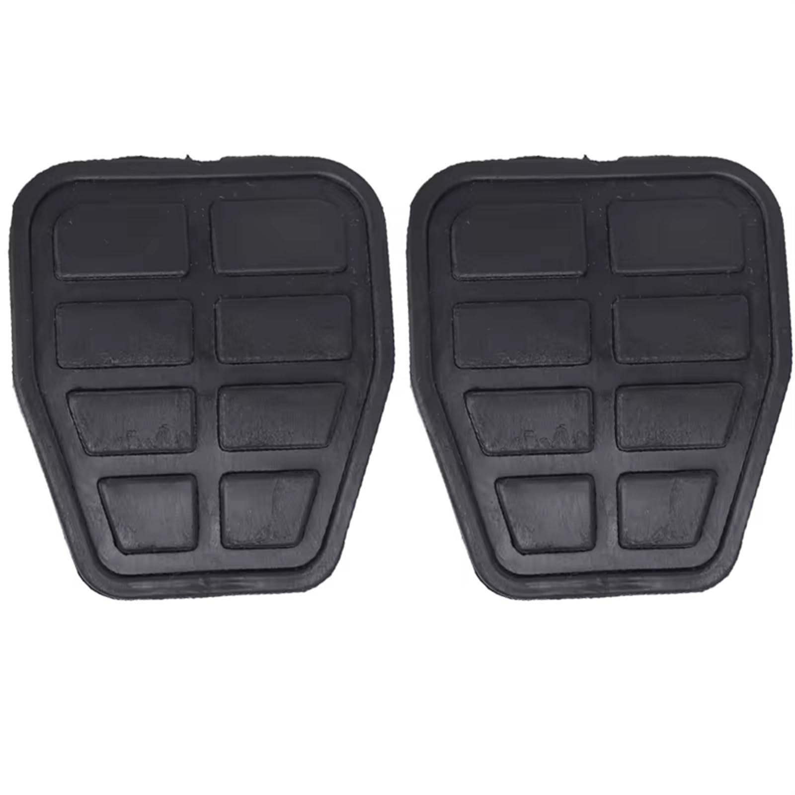 Gaspedal Fußstütze Auto Gummi Bremse Kupplung Fußpedal Pad Abdeckung Ersatz 7213141 6X0721173A Für VW Für Jetta 2 Für MK2 1984-1988 1989 1990 1991 1992 Auto Bremspedal(2Pc) von INXKED