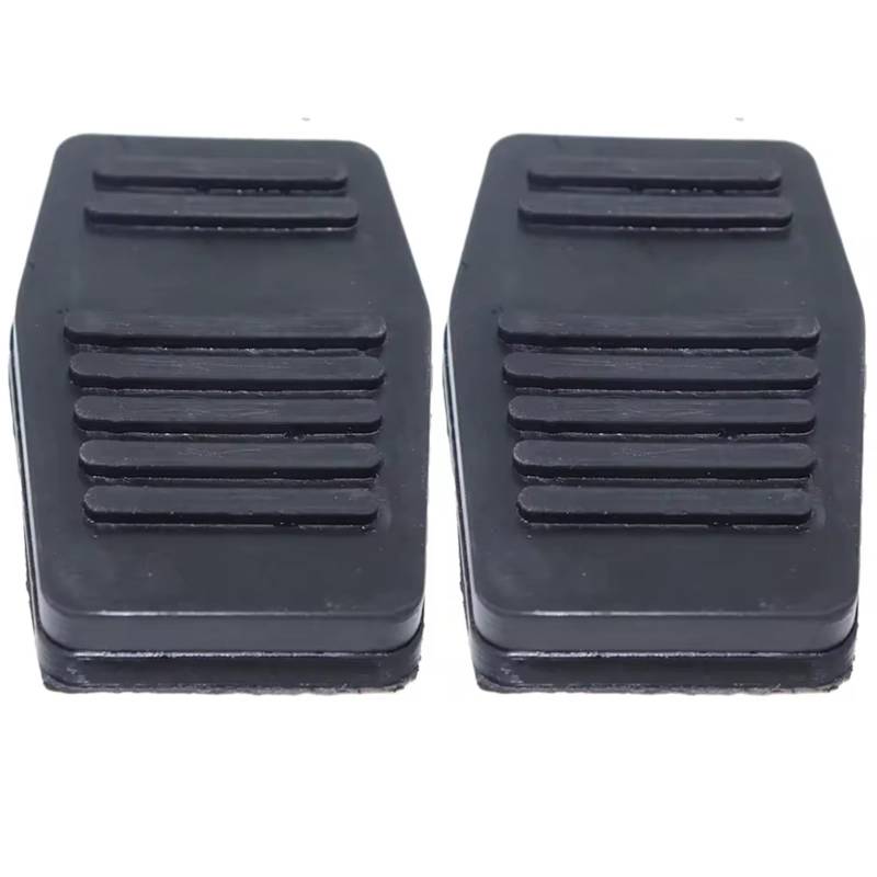 Gaspedal Fußstütze Für Ford Für KA 1996 1997 1998 1999 2000 2001 2002 2003-2008 Auto Gummi Bremse Kupplung Fuß Pedal Pad Abdeckung Ersatz 6789917B Auto Bremspedal(2Pc) von INXKED