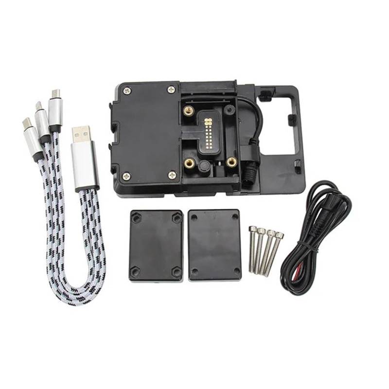 Motorrad Handy Navigationshalterung Für Kawasaki Für J 300 2013-2021 Für J300 Motorrad Telefon Navigation GPS Platte Halterung Anzupassen Halter Kit(B) von INXKED