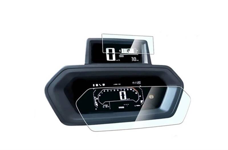 Tacho Displayschutzfolie Für Yamaha Für Xmax 300 2023 Scratch Cluster Screen-Dashboard Schutz Instrument Film Motorrad Zubehör Displayschutzfolie Tacho (Size : 3 Sets) von INXKED