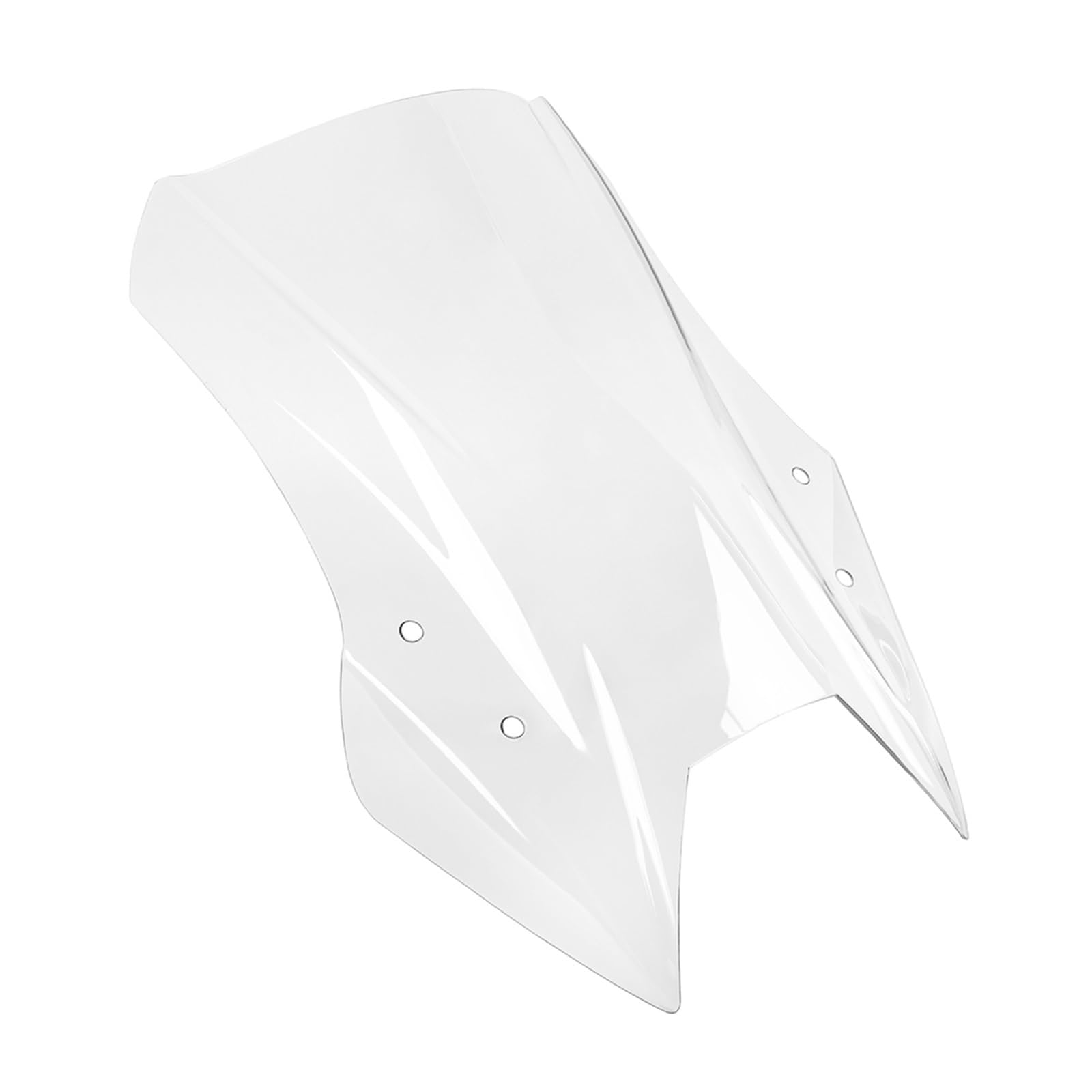 Windschild Für Suzuki Für V-Strom Für 650 XT 2017 2018 2019 2020 2021 2022 2023 Motorrad Windschutzscheibe Windabweiser Bildschirm Schild Zubehör Windabweiser (Color : Clear) von INXKED