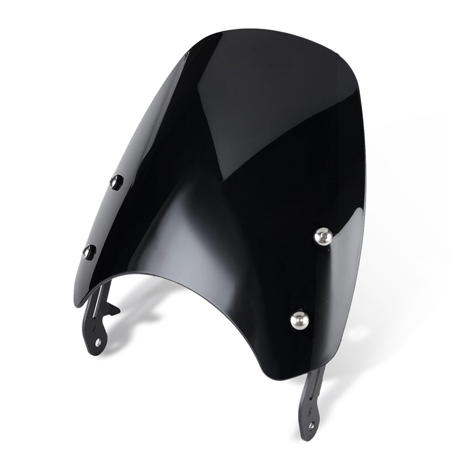 INXKED Windschild Für Triumph Für Bonneville Motorrad Windschutzscheibe Windschutz Deflektor Schutz Für T100 Für T120 Windabweiser (Color : A) von INXKED