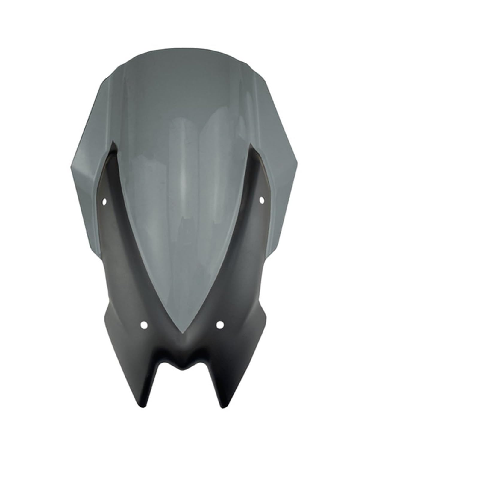 Windschild Motorrad Windschutzscheibe Windschutz Für Kawasaki Für Z900 2020 2021 Windschutzscheibe Screen Protector Teile Windabweiser (Color : Ink Grey) von INXKED