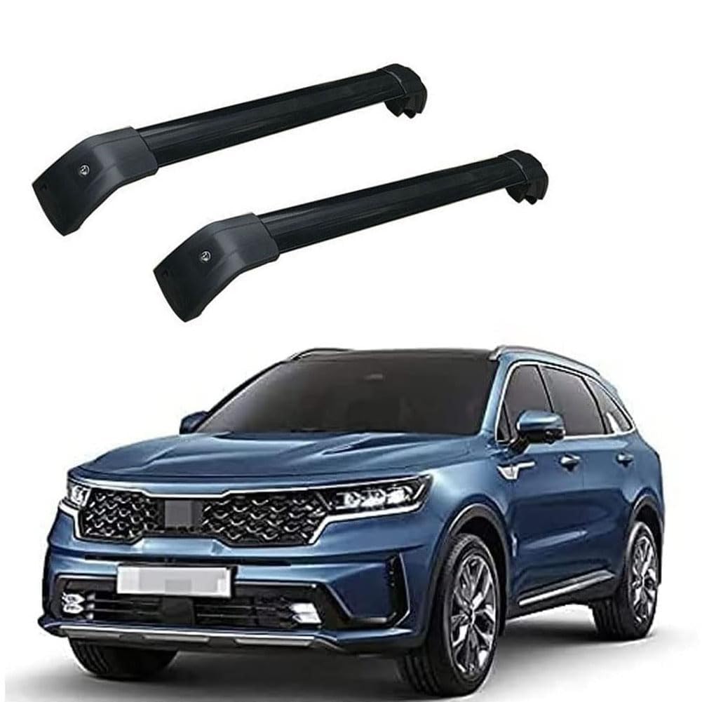 Auto Dachreling Rack Gepäck für KIA Sorento 2020 2021,Dachgepäckträger Lastenträger Querträger,Load Carrier Roof Rack Bearing,A von IONZS