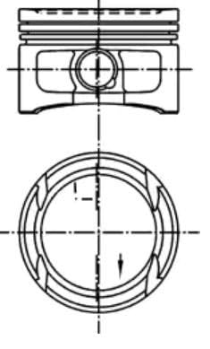 IPSA Kolben PI005600 49.27mm von IPSA